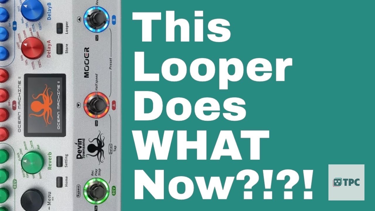 Mooer Ocean Machine 2 Looper is PURE MAGIC!!! #loop #npd #ambient - YouTube