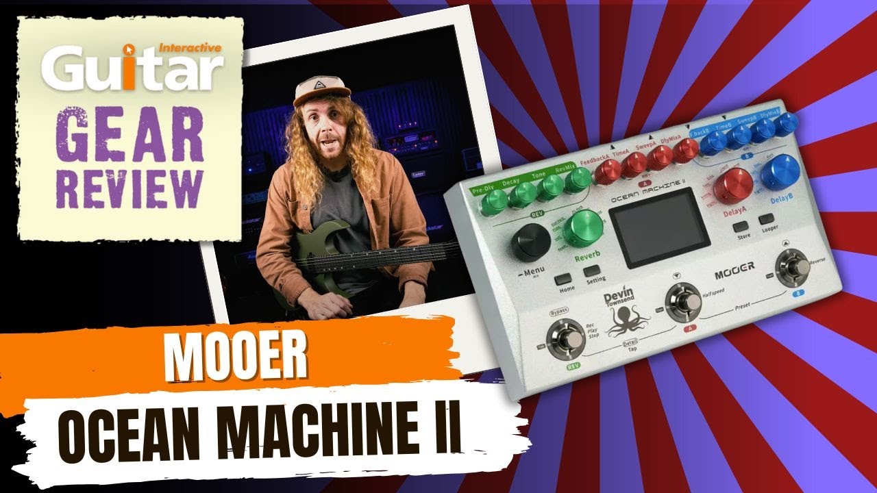 Mooer Ocean Machine II Multi Effects Unit | Review | Devin Townsend | Guitar Interactive - YouTube