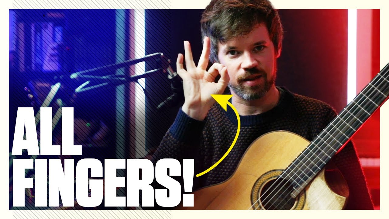 Flamenco lesson - Rasgueado strumming like the pros! - YouTube