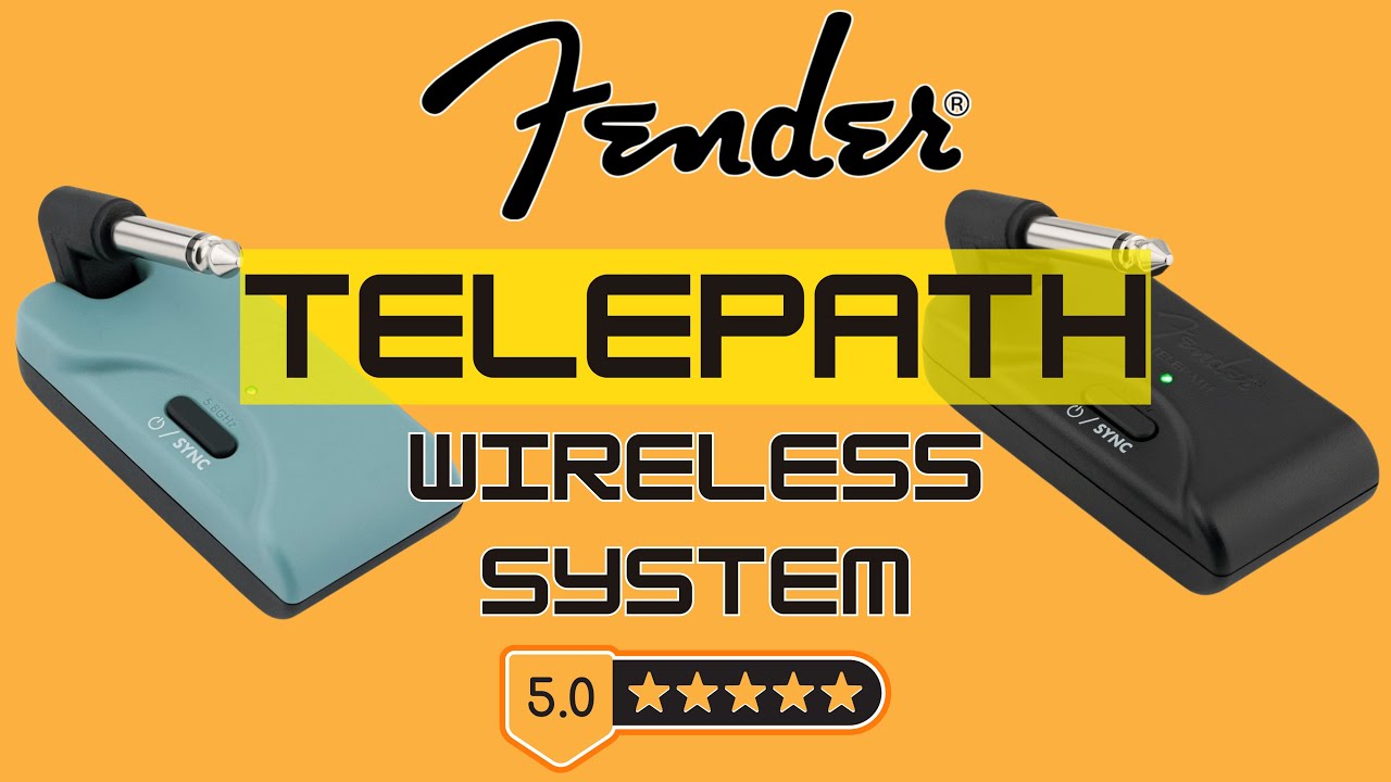 This is the BEST Guitar Wireless system on the market right now! Fender Telepath - YouTube