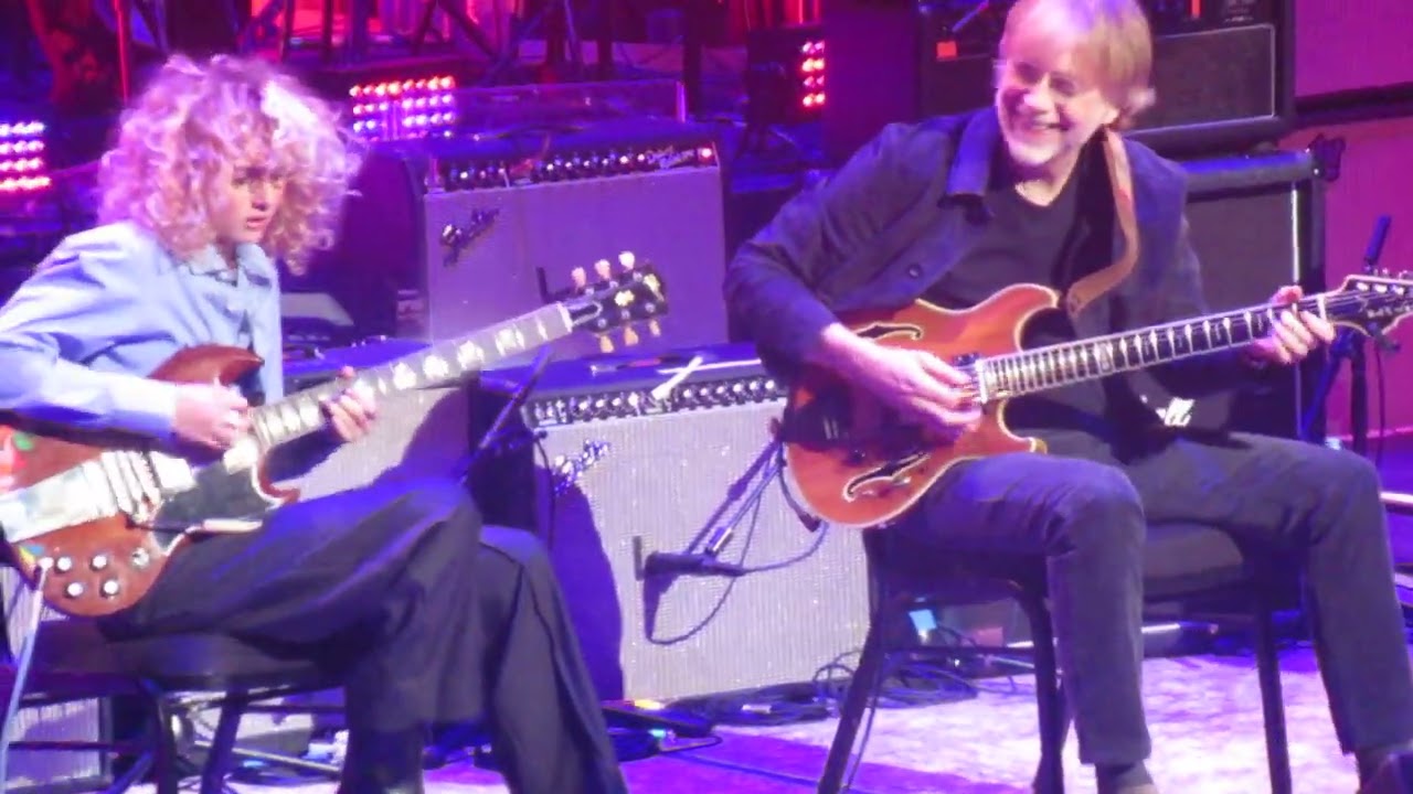 Peter Frampton, Trey Anastasio & Grace Bowers -