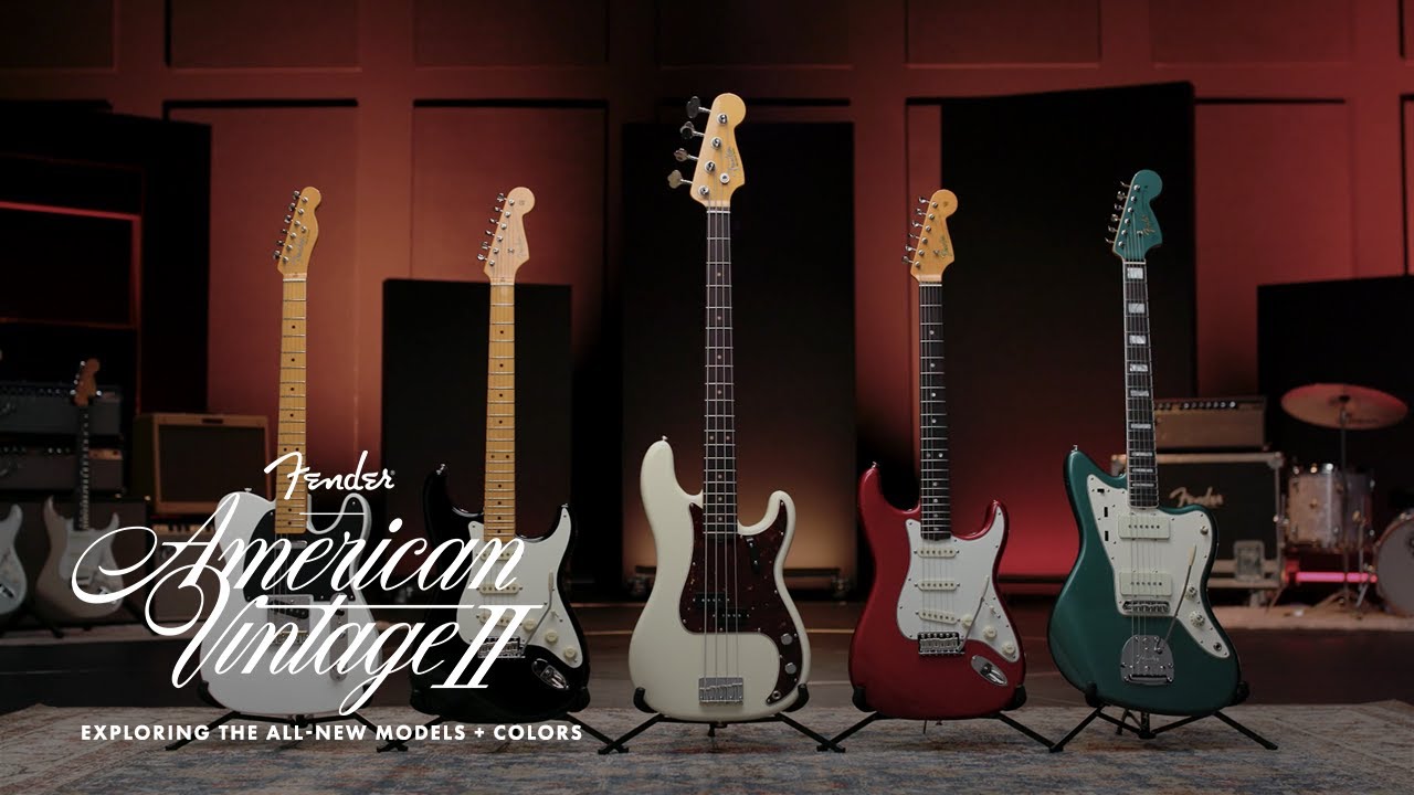 Exploring the American Vintage II All New Models + Colors | American Vintage II | Fender - YouTube