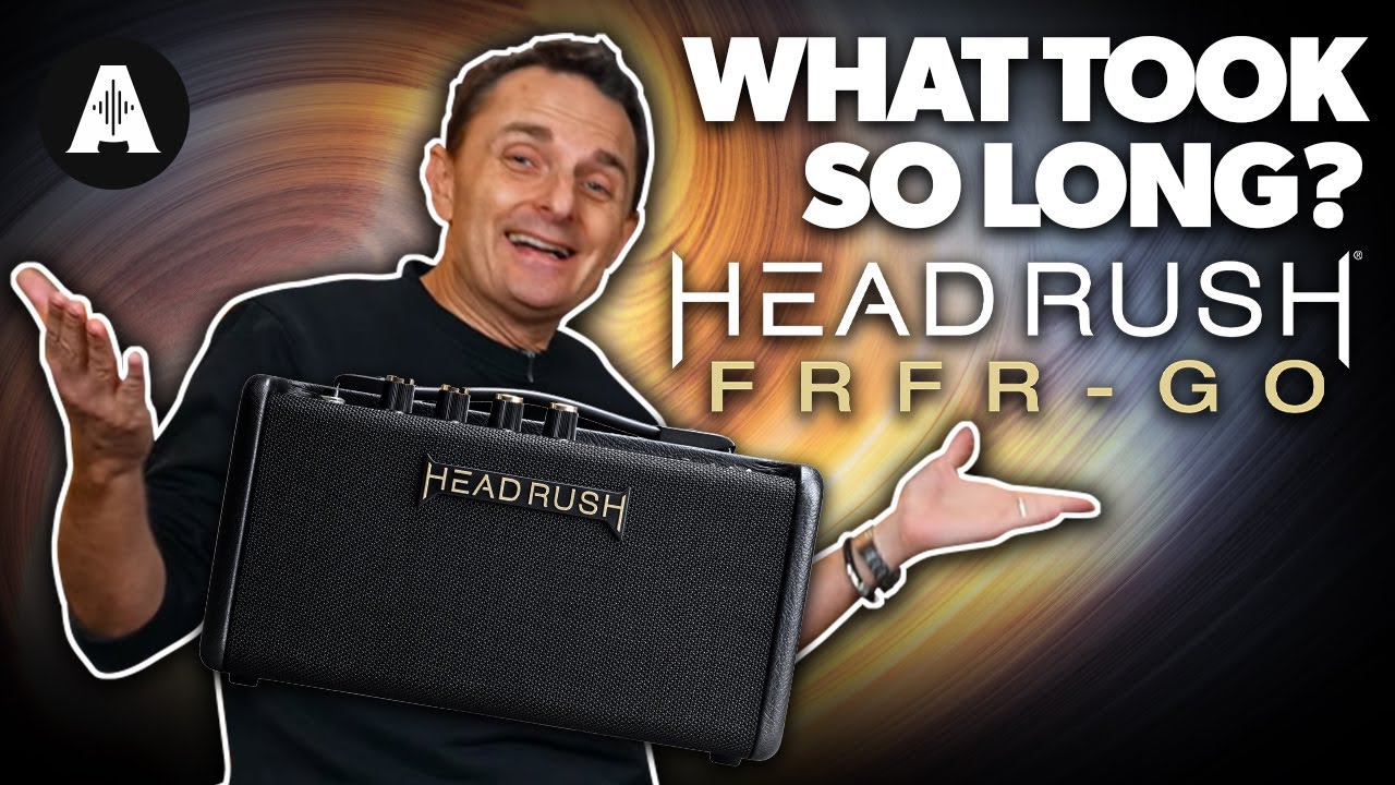 HeadRush FRFR-GO 30-Watt Rechargeable Bluetooth Amp | Just Say GO - YouTube
