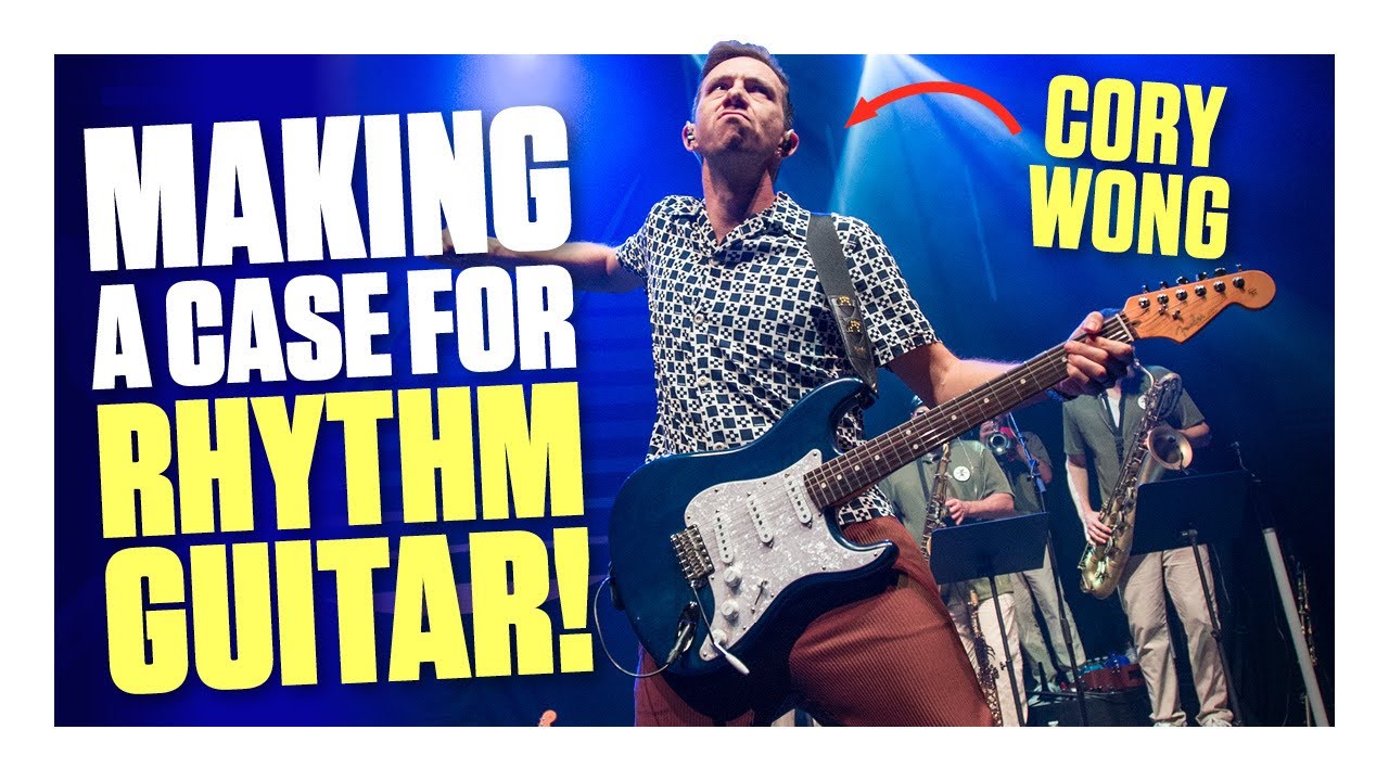 Cory Wong: Creating catchy, signature rhythm guitar parts - YouTube