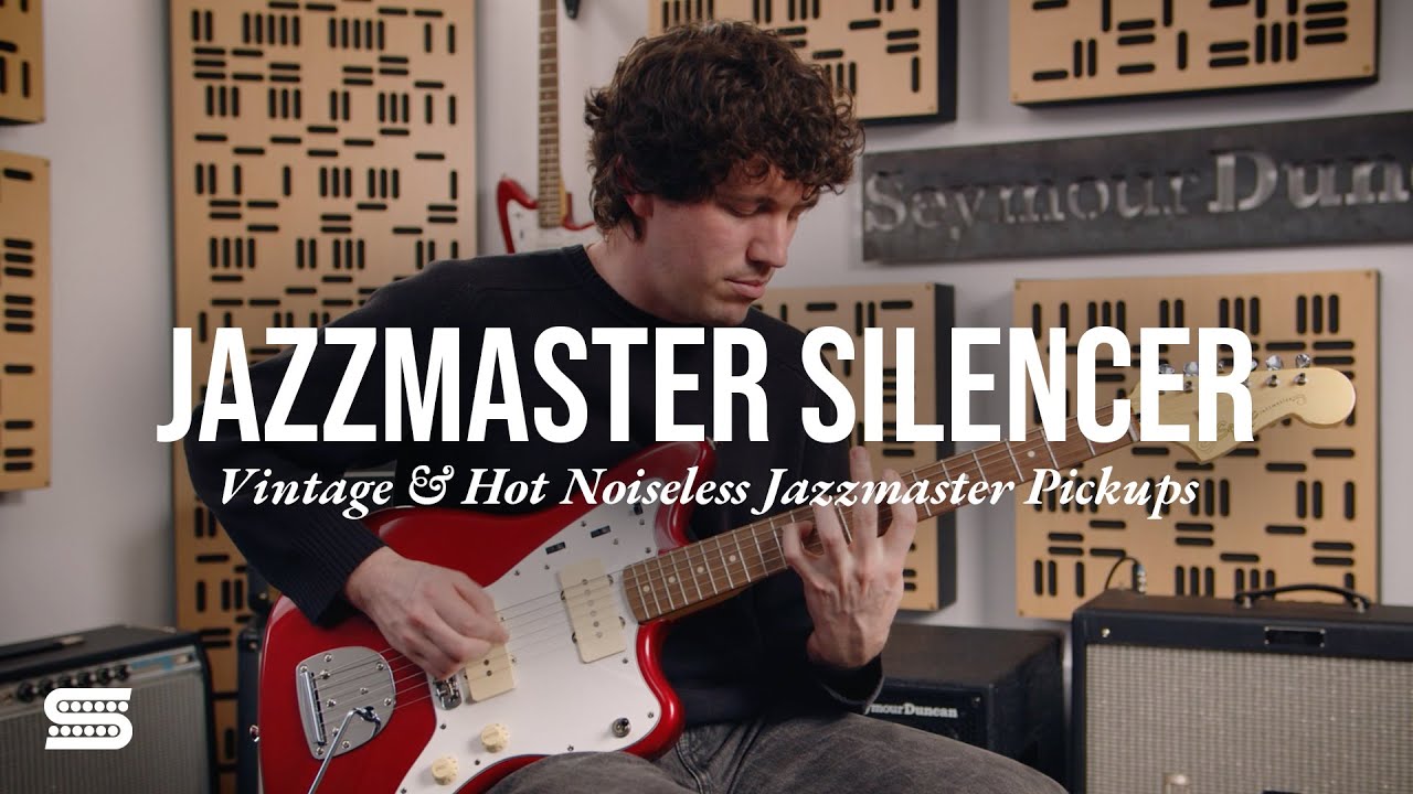 Seymour Duncan Jazzmaster&reg; Silencer&trade; &ndash; Vintage & Hot Noiseless Jazzmaster Pickups - YouTube