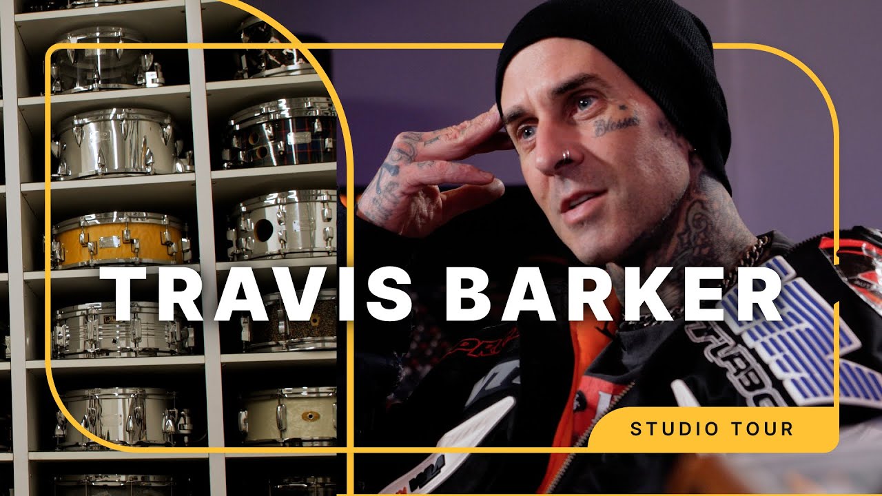 Travis Barker's Studio Is a Punk Rock Oasis | My Career Through Gear - YouTube