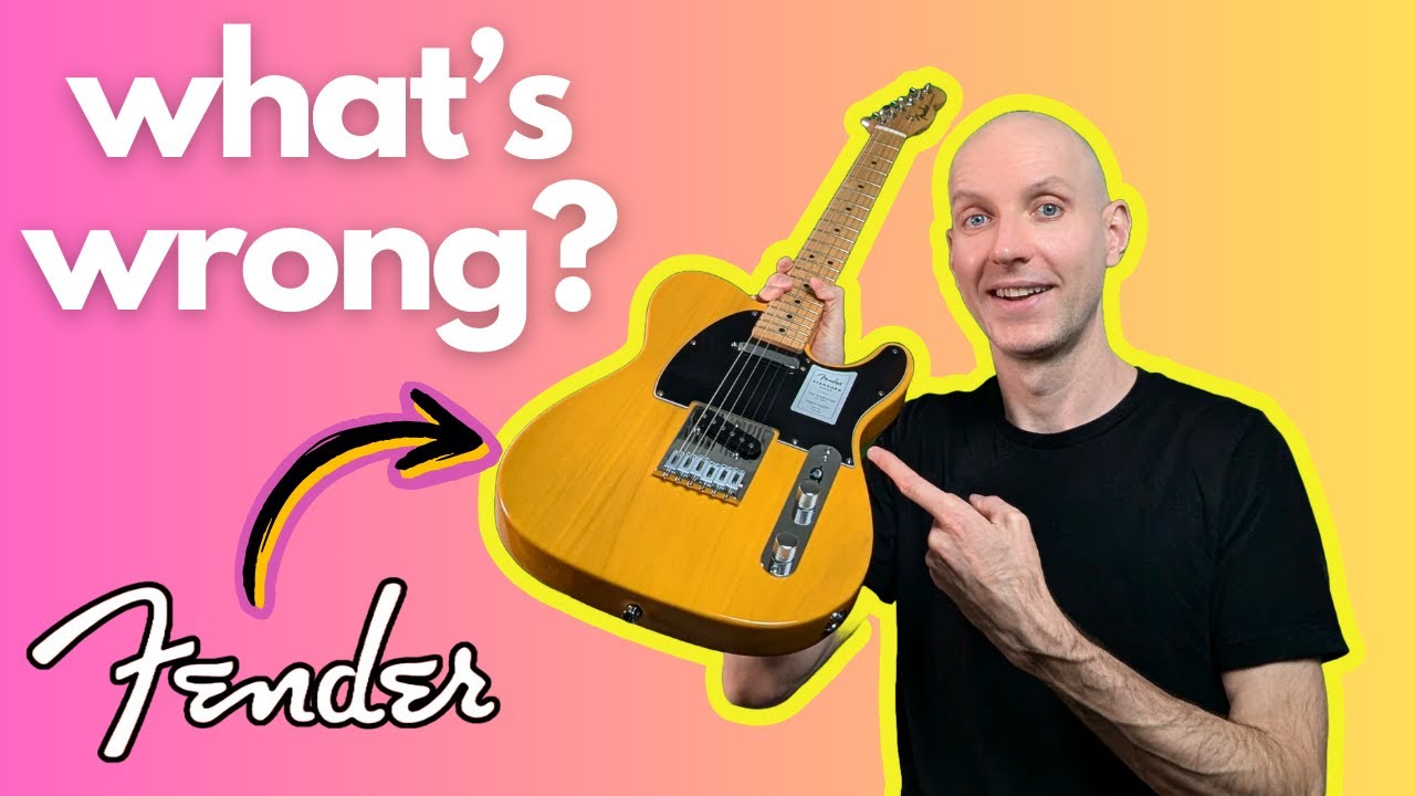 What's ACTUALLY wrong with the Fender Standard Telecaster? (full review & demo) - YouTube