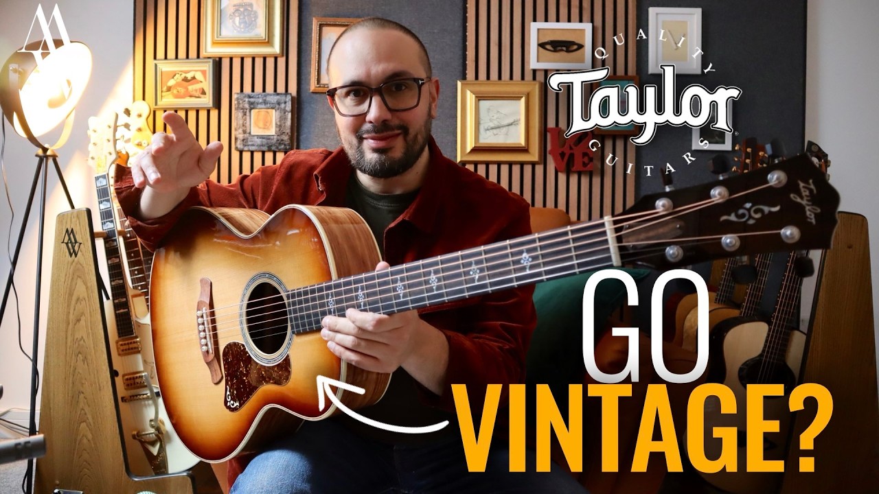 Taylor GOLD LABEL 814e Acoustic Guitar - Andy Powers Takes Taylor Guitars To The 1930s - YouTube