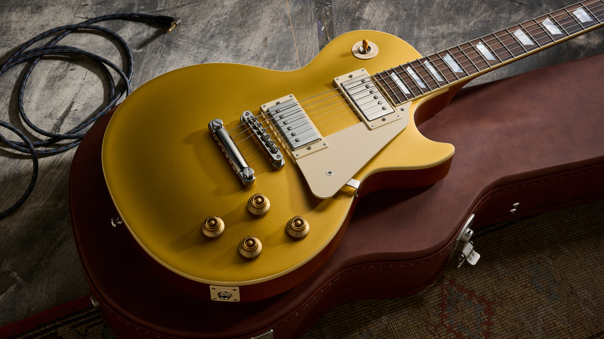 Epiphone Inspired By Gibson Custom Les Paul Goldtop