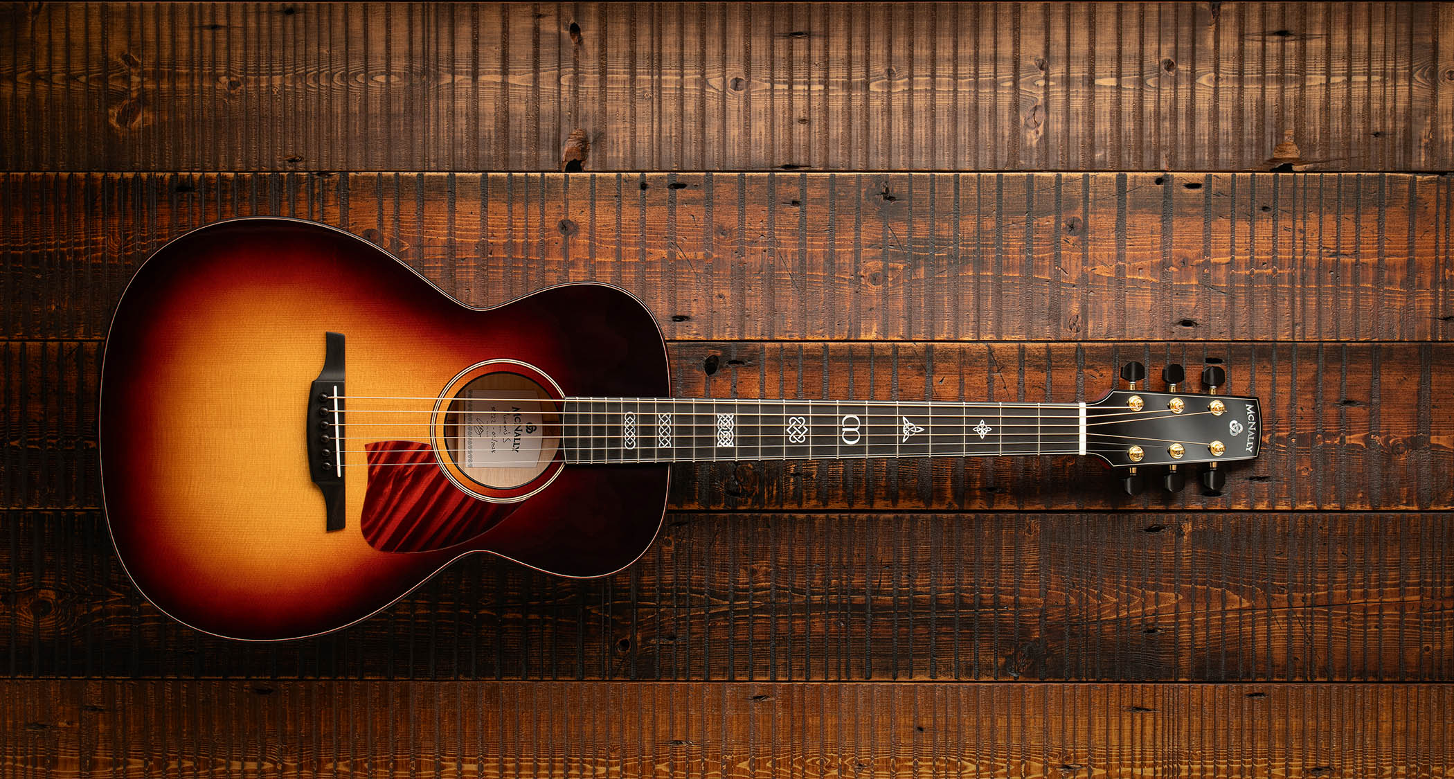 Muireann Bradley's McNally Custom S: a guitar too precious to take out on the road.