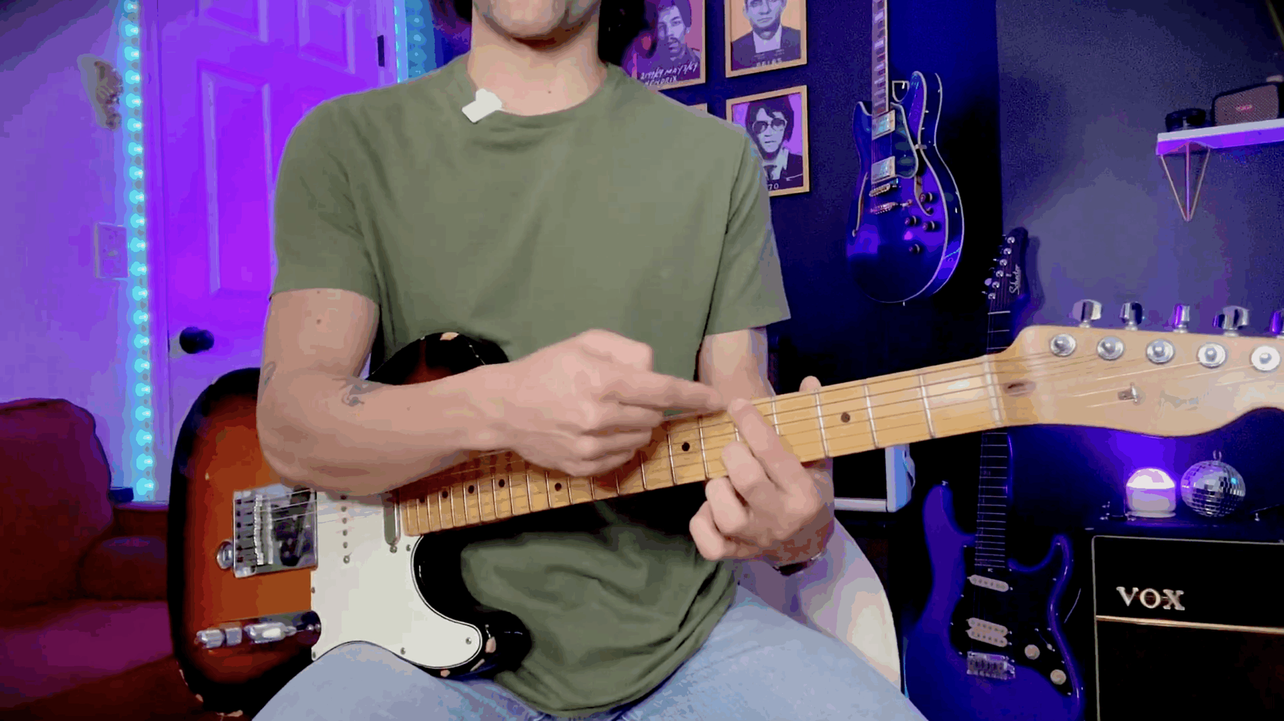 fretting cleanly