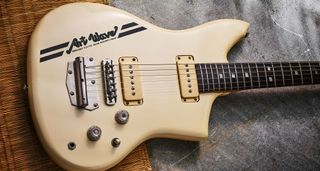 Fernandes Art Wave electric, currently residing at Gas Station Guitars in Somerset