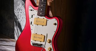 This 1988 Fender Japan Jazzmaster in Candy Apple Red, currently at Gas Station Guitars, is very early for an official Japanese Fender offset but was the fruit of a long process of evolution in Japanese lutherie.