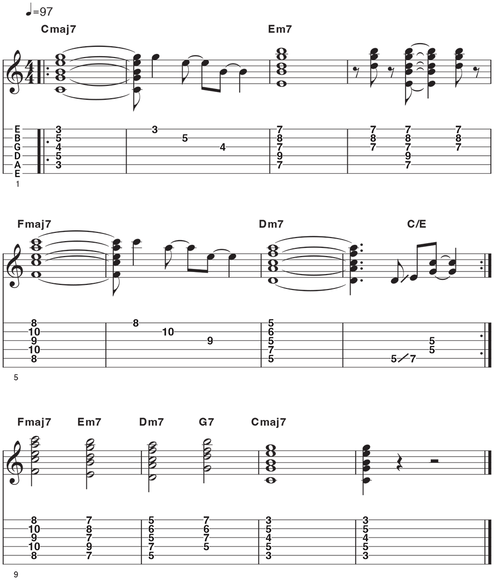 Longer chord progression