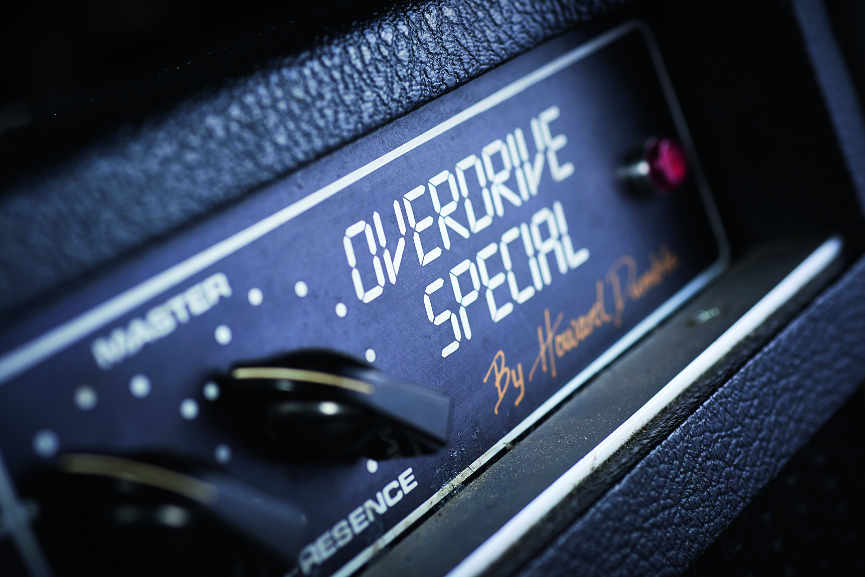 A close-up photo of a Dumble Overdrive Special amp