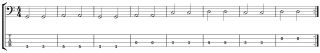 slapping open strings