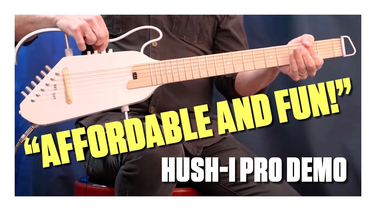 Donner Hush I Pro Acoustic-Electric Travel Guitar &mdash; demo by Guitar World's Paul Riario - YouTube
