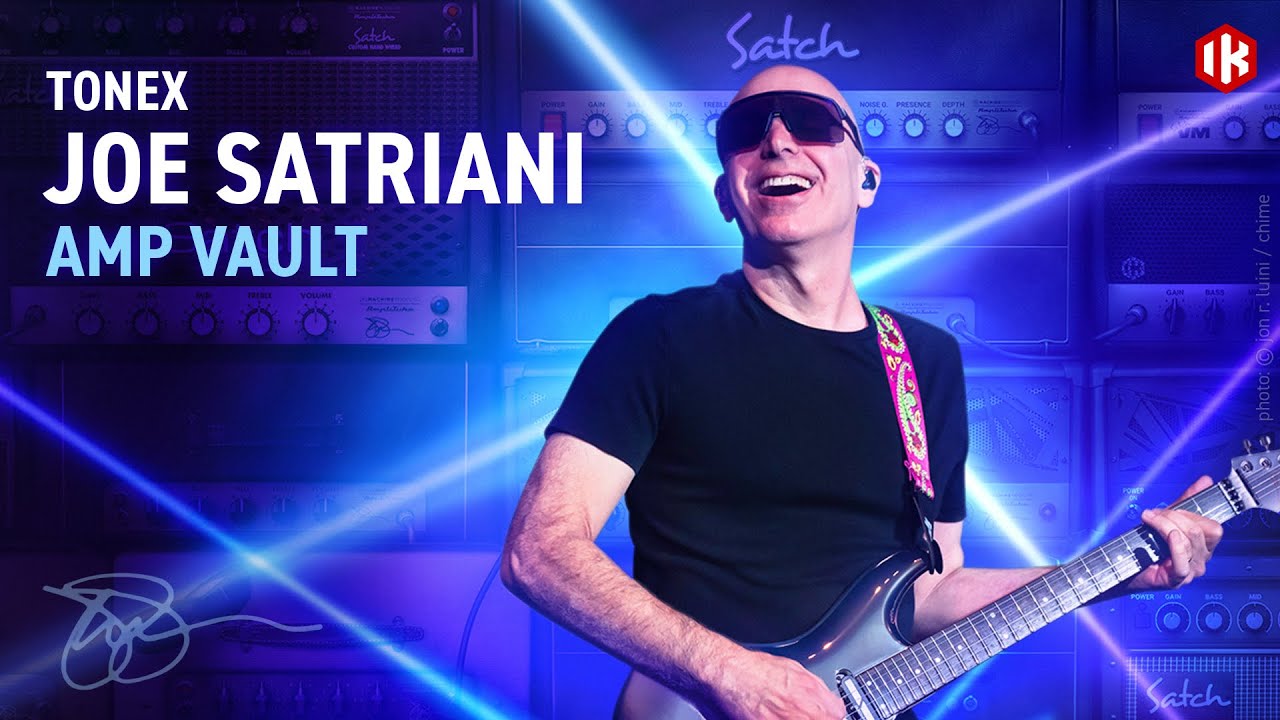 Hear the TONEX Joe Satriani Amp Vault Signature Collection in action - YouTube