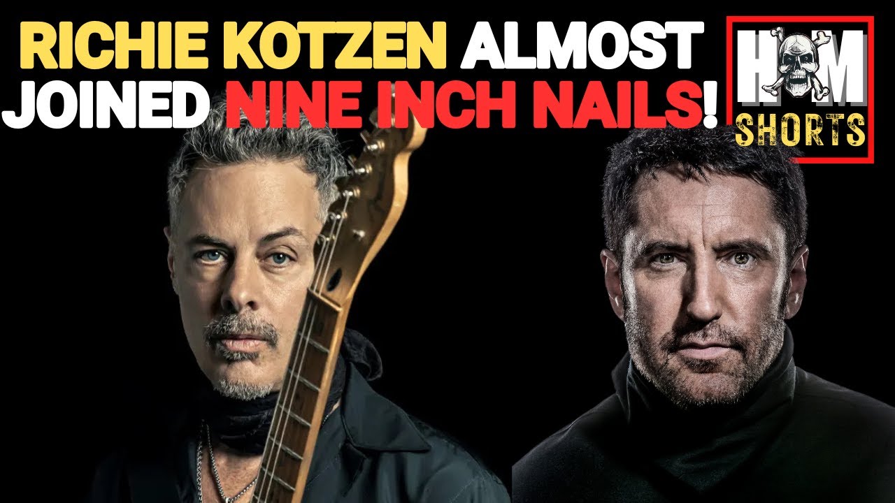 Richie Kotzen almost joined Nine Inch Nails! | Hot Metal shorts #1 - YouTube