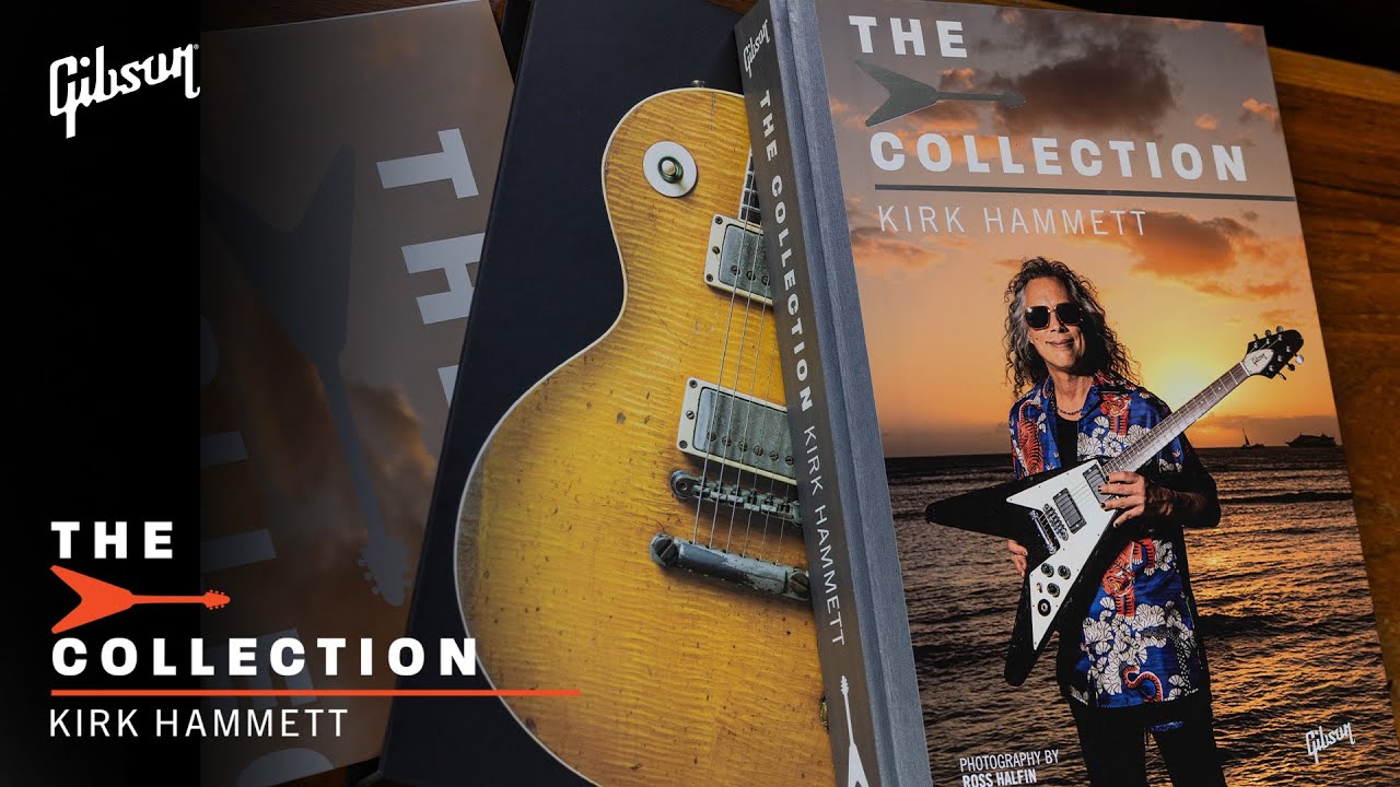 Kirk Hammett of Metallica Guitar Collection: The Official Book | Gibson Publishing - YouTube