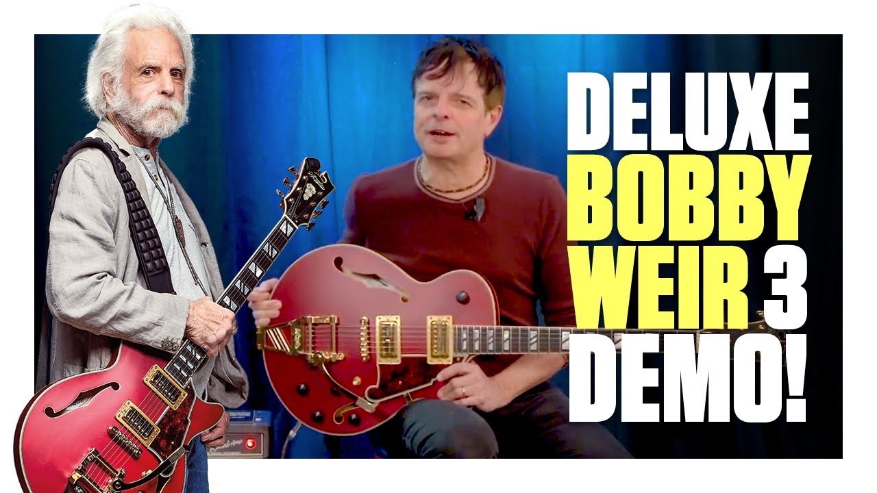 D'Angelico Deluxe Bobby Weir 3 electric guitar demo by Guitar World's Paul Riario - YouTube