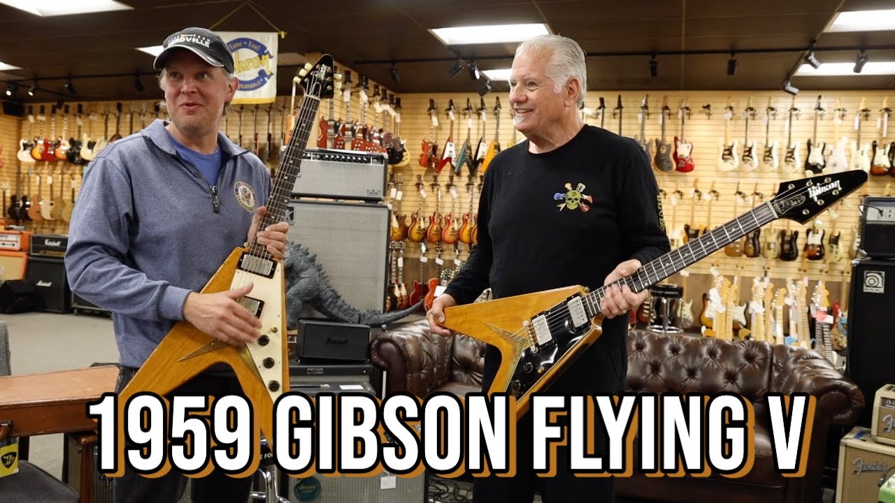 IS THIS A REAL 1959 GIBSON FLYING V??? | Joe Bonamassa & Norm at Norman&rsquo;s Rare Guitars - YouTube