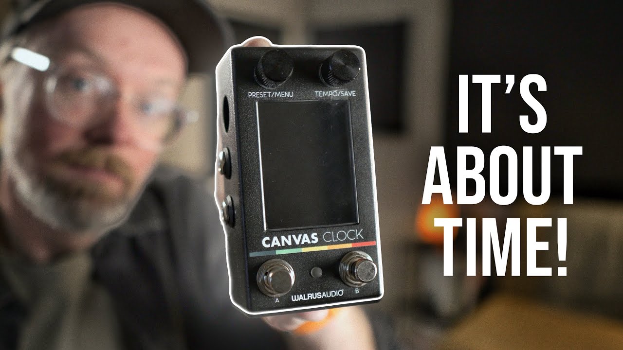 The New Walrus Audio Canvas Clock! Sync everything! - YouTube