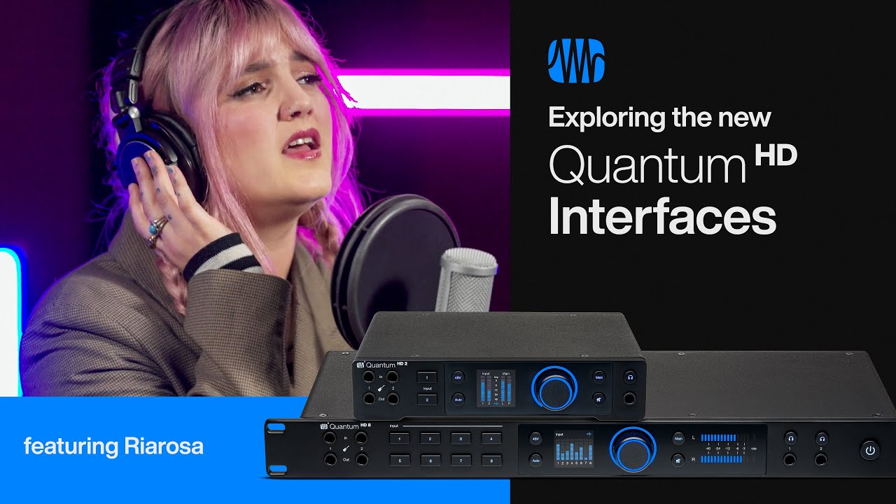 Exploring the New Quantum HD Audio Interfaces | Presonus - YouTube