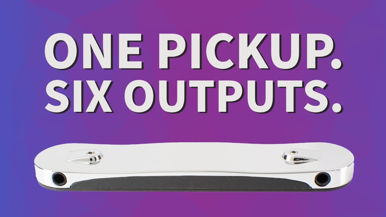 I was in way over my head with this one&mdash;the Submarine Pickups SubSix hexaphonic pickup - YouTube