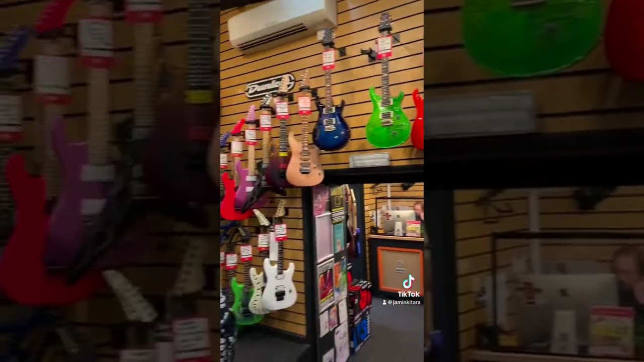 Visited the GAK - Guitars Brighton #guitarshop #manyguitars #howmanyguitars #guitar - YouTube