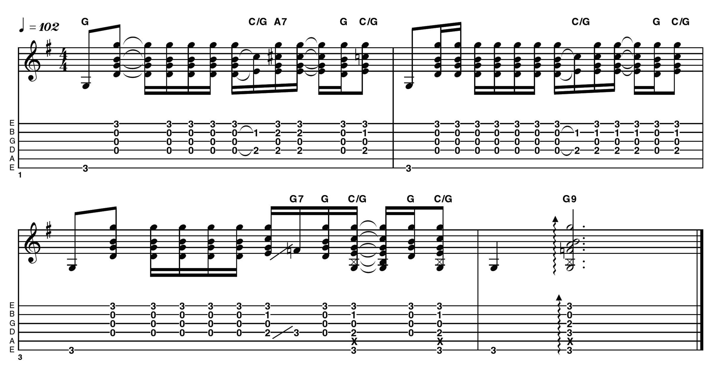 GIT522 Blues Lesson ex1