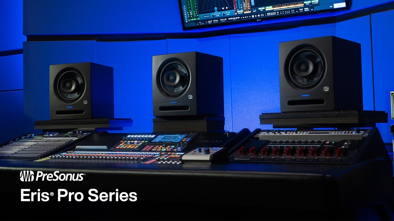 The New Eris Pro Series Studio Monitors | PreSonus - YouTube