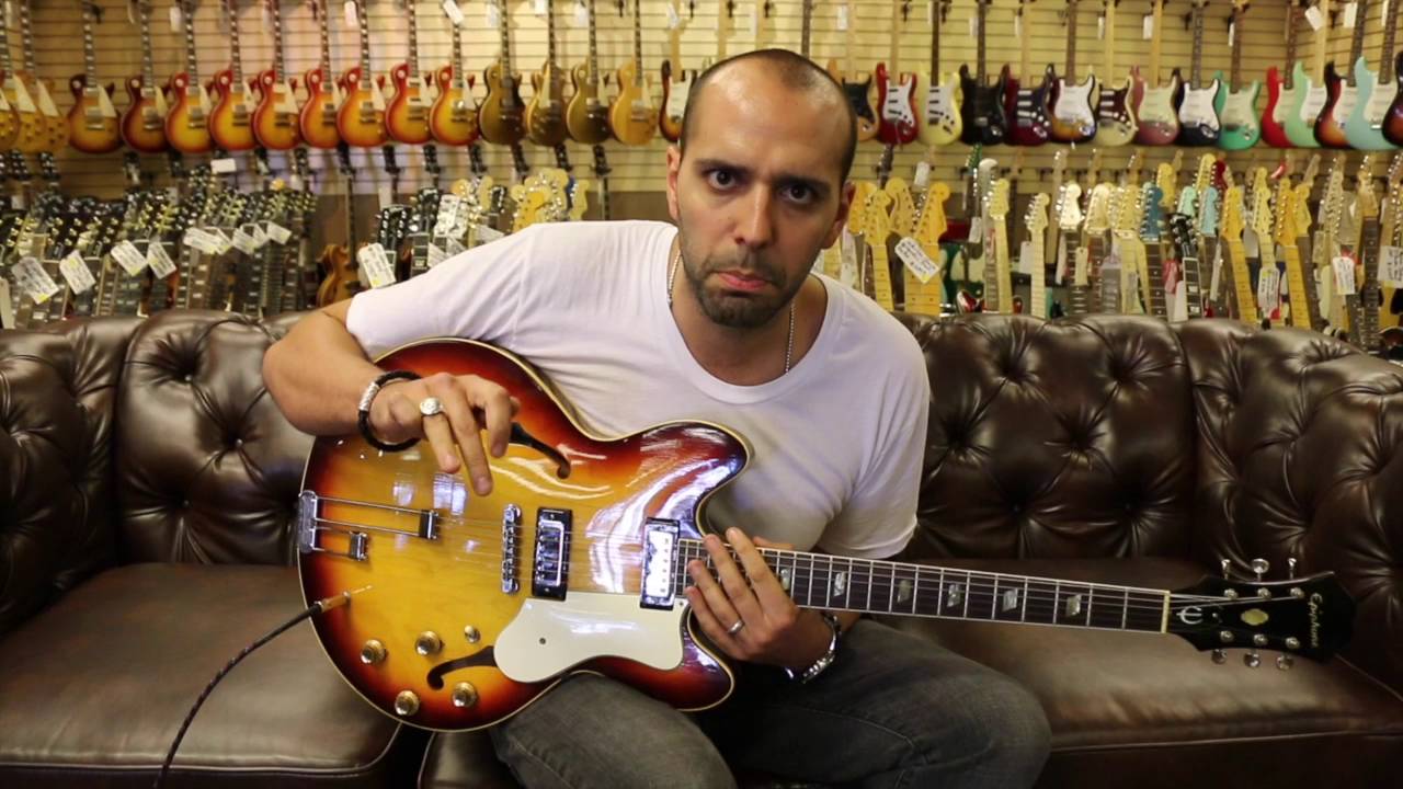 1966 Epiphone Riviera | Guitar of the Day - YouTube
