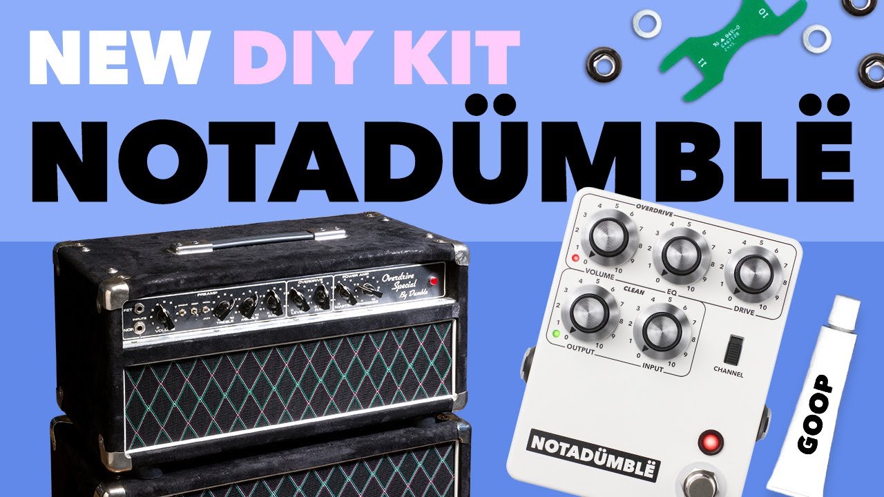 Build Your Own Dumble: The JHS Pedals NOTAD&Uuml;MBL&Euml; (Solderless DIY Kit) - YouTube