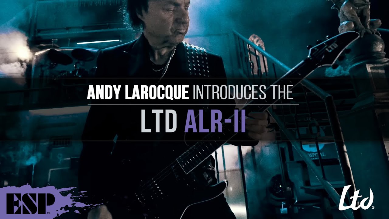 King Diamond's Andy Larocque Introduces the LTD ALR-II | ESP Guitars - YouTube