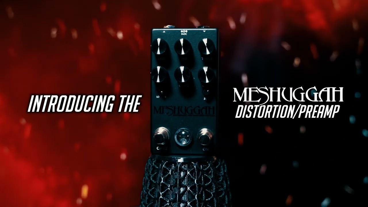 Introducing the Meshuggah Preamp/Distortion Pedal - YouTube