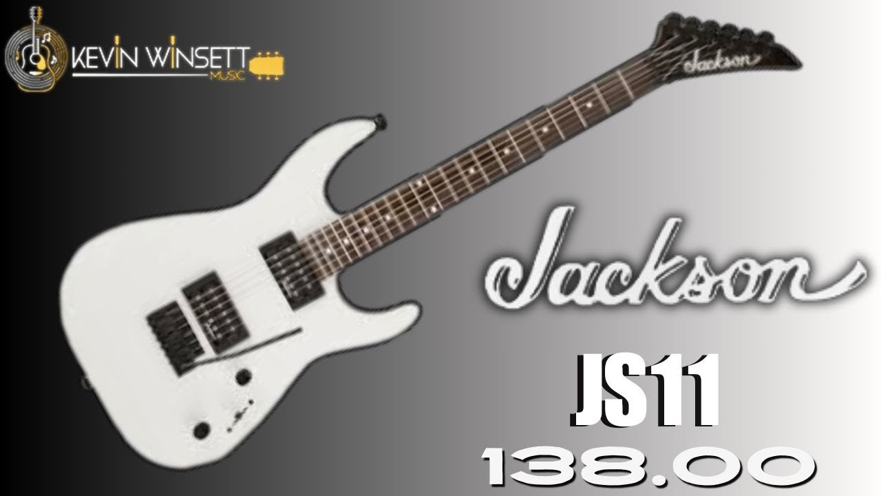 Jackson JS11 Guitar | unboxing, set up, demo and review wow 138.00 - YouTube