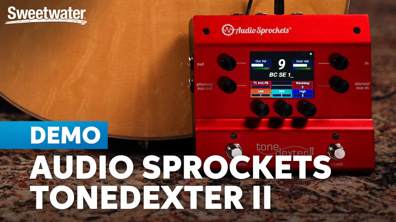 Audio Sprockets ToneDexter II: Bringing Acoustic Sonics to Life - YouTube