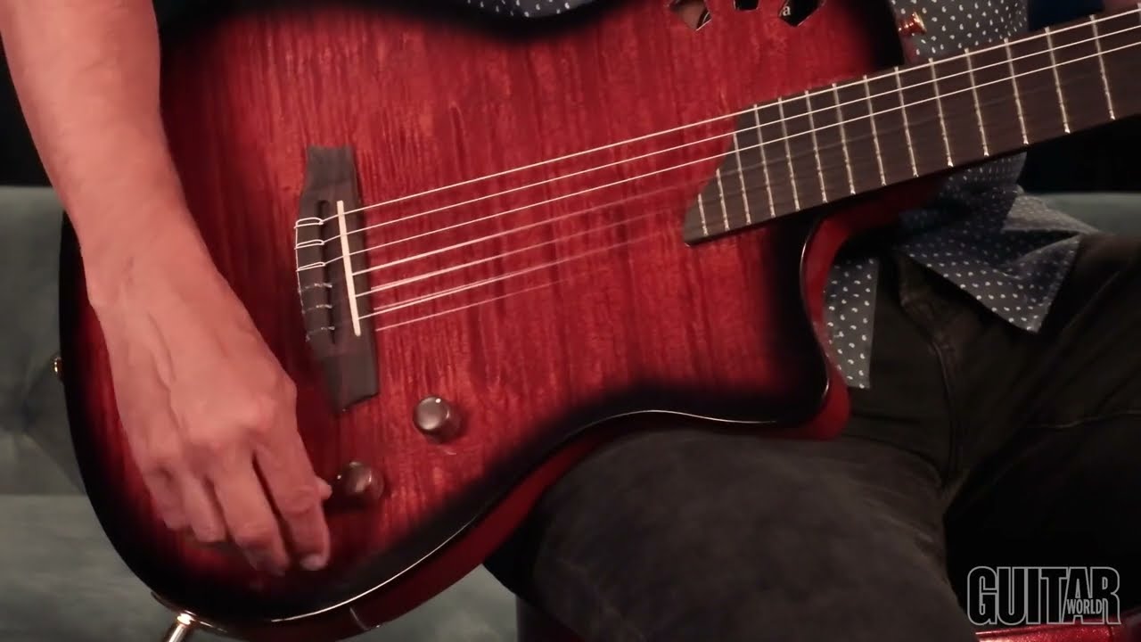 Cordoba&rsquo;s new Stage electric guitar brings nylon-string design into the modern age - YouTube