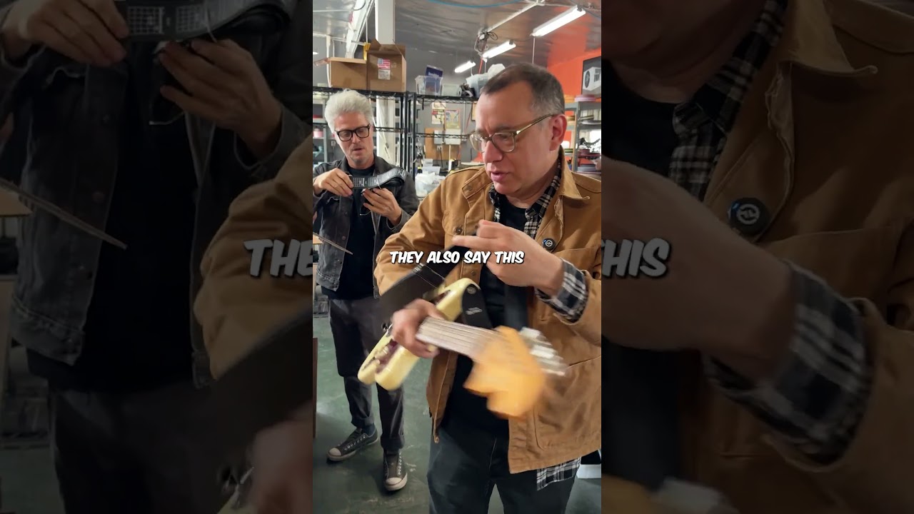 Fred Armisen Made a Guitar Strap and It&rsquo;s&hellip; Confusingly Genius - YouTube