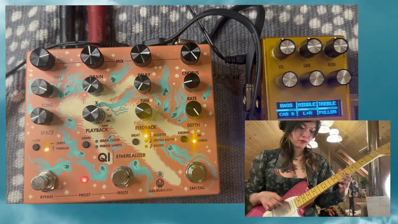 explore my signature pedal with me - the Walrus Qi Etherealizer! - YouTube