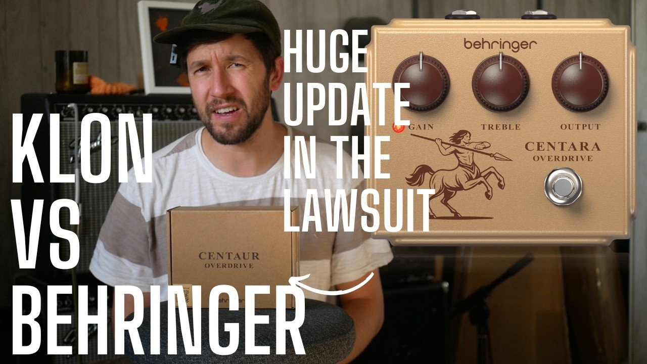 BEHRINGER RESPONDS to the KLON LAWSUIT - It's Kind of Disappointing - From Centaur to Centara - YouTube