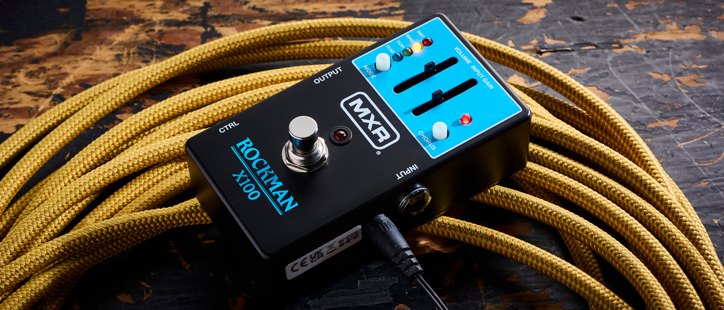 MXR 100 Rockman: the classic '80s effect now in a convenient stompbox format