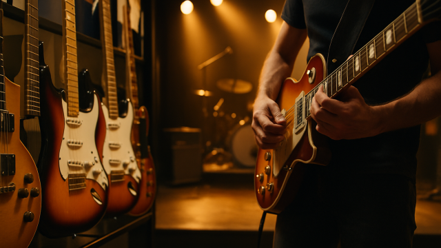 Why the songs we play at guitar stores, onstage, and in the studio still shape guitar culture AI image