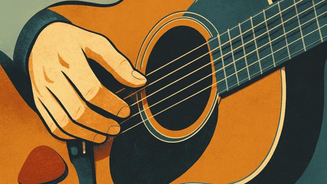 Mark Knopfler Explains Why He Left the Pick Behind inline image